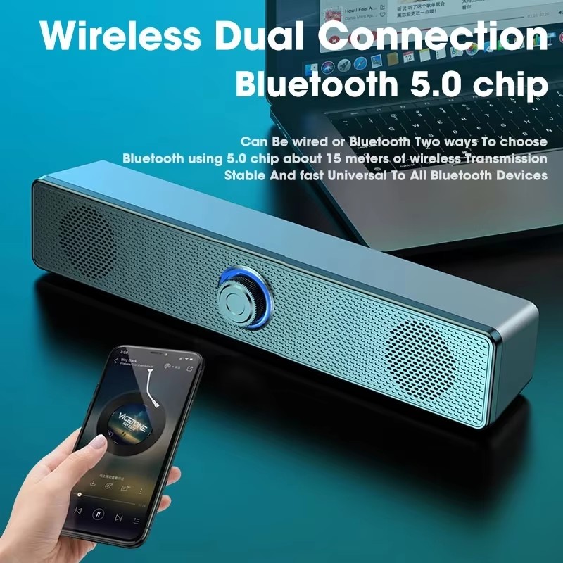 Audio Music Player Pc - Muziek Soundbar Computer Caixa De Som