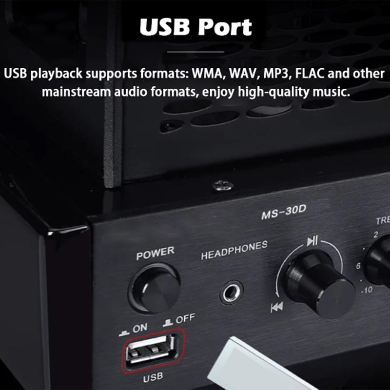 Audio Youtube Music Free - HIFI 2.1Ch Vacuümbuizenversterker Bluetooth 5.0 Optische