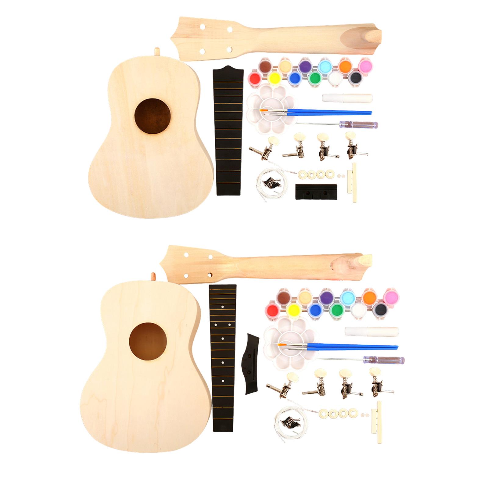 Ukulele Beginner Kit - Ukelele DIY Kits Handwerk Ambachten Beginners