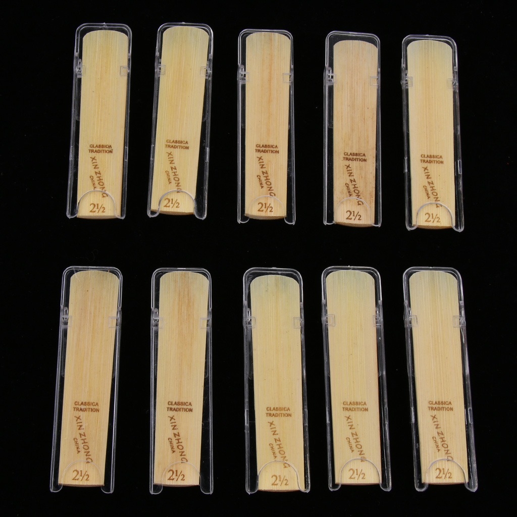 Saxophone Reed Pack - Pak Van 10 Altsaxofoon Voeren Riet