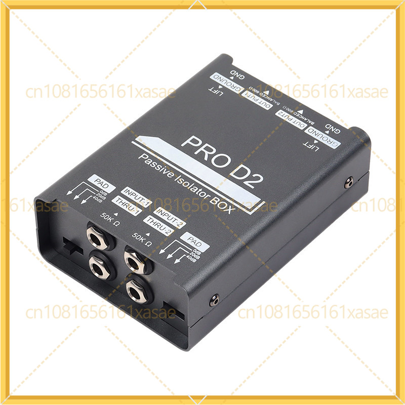 Cable Xlr Balanced - Voor professionele instrumenten DI Box 6,5