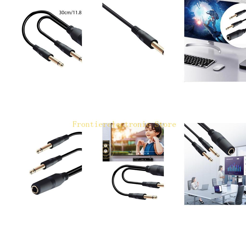 Audio And Music Splitter - G8DB 2x 1/4 inch 6,35 mm