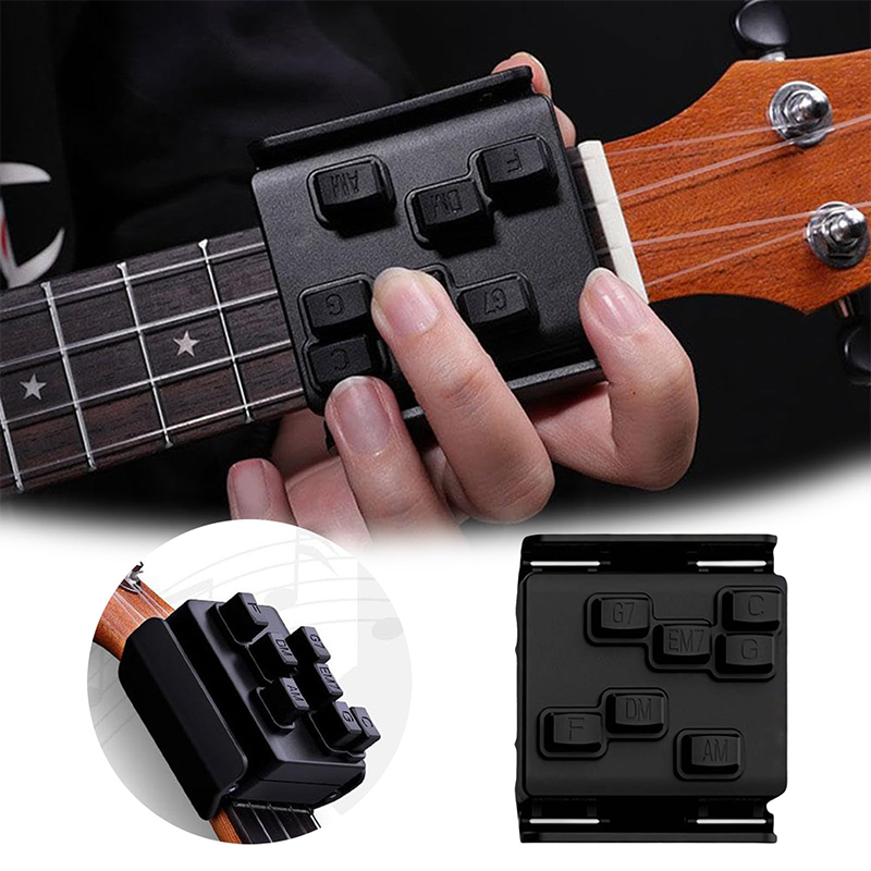 Ukulele Beginner Kit - Gestroomlijnde ukelele-akkoordpers voor beginners; Gebruiksvriendelijke leertoolkit