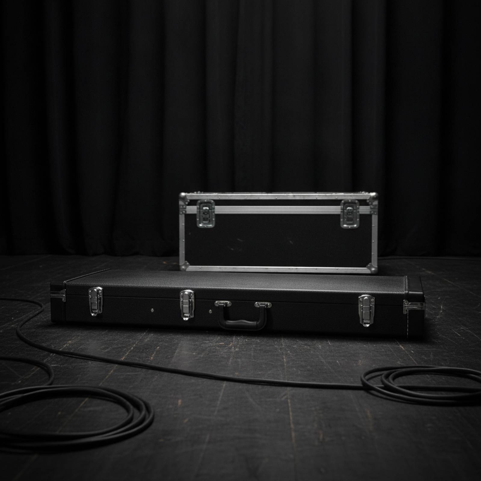 Case Guitar Gig Bag - Elektrische gitaarkoffer rechthoekig, harde koffer voor
