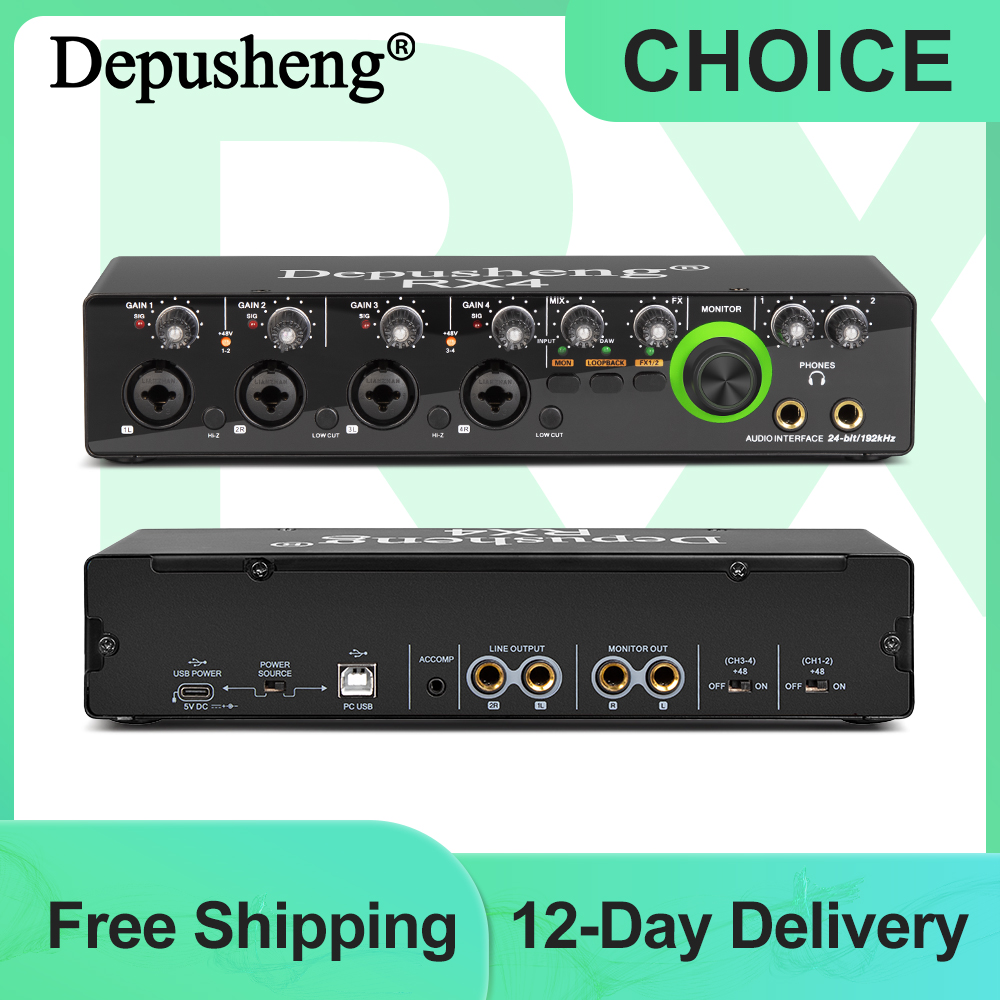 Depusheng Audio Interface RX4  - Audio Music Converter recensie en prijs