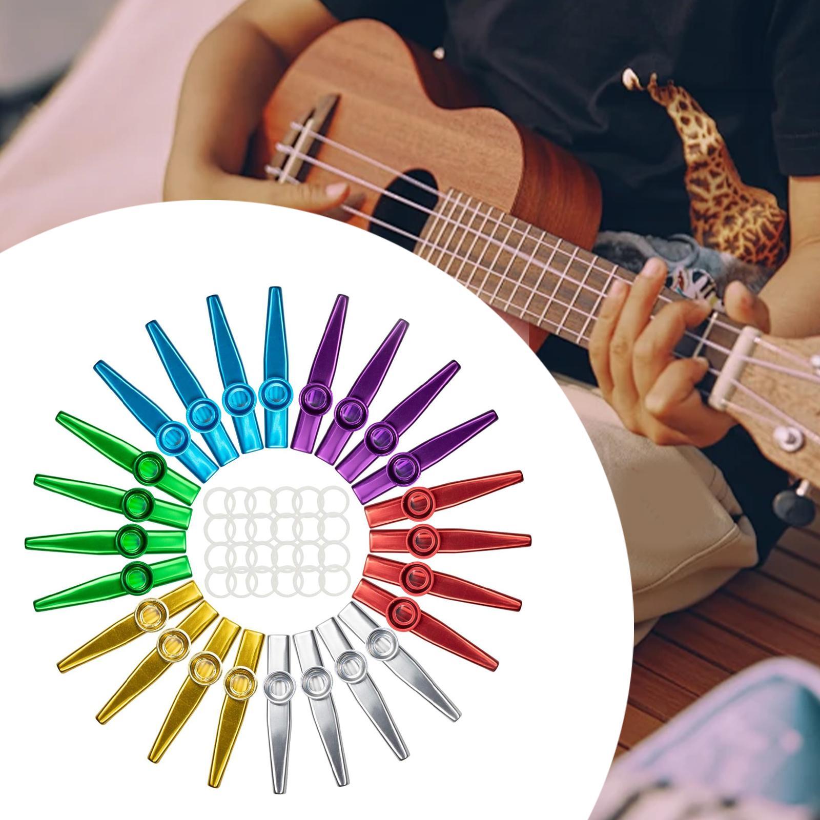 24-delige metalen Kazoos voor  - Ukulele Beginner Kit recensie en prijs