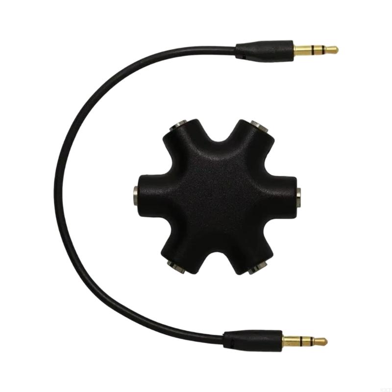 Draagbare muzieksplitter met 5 - Audio And Music Splitter recensie en prijs