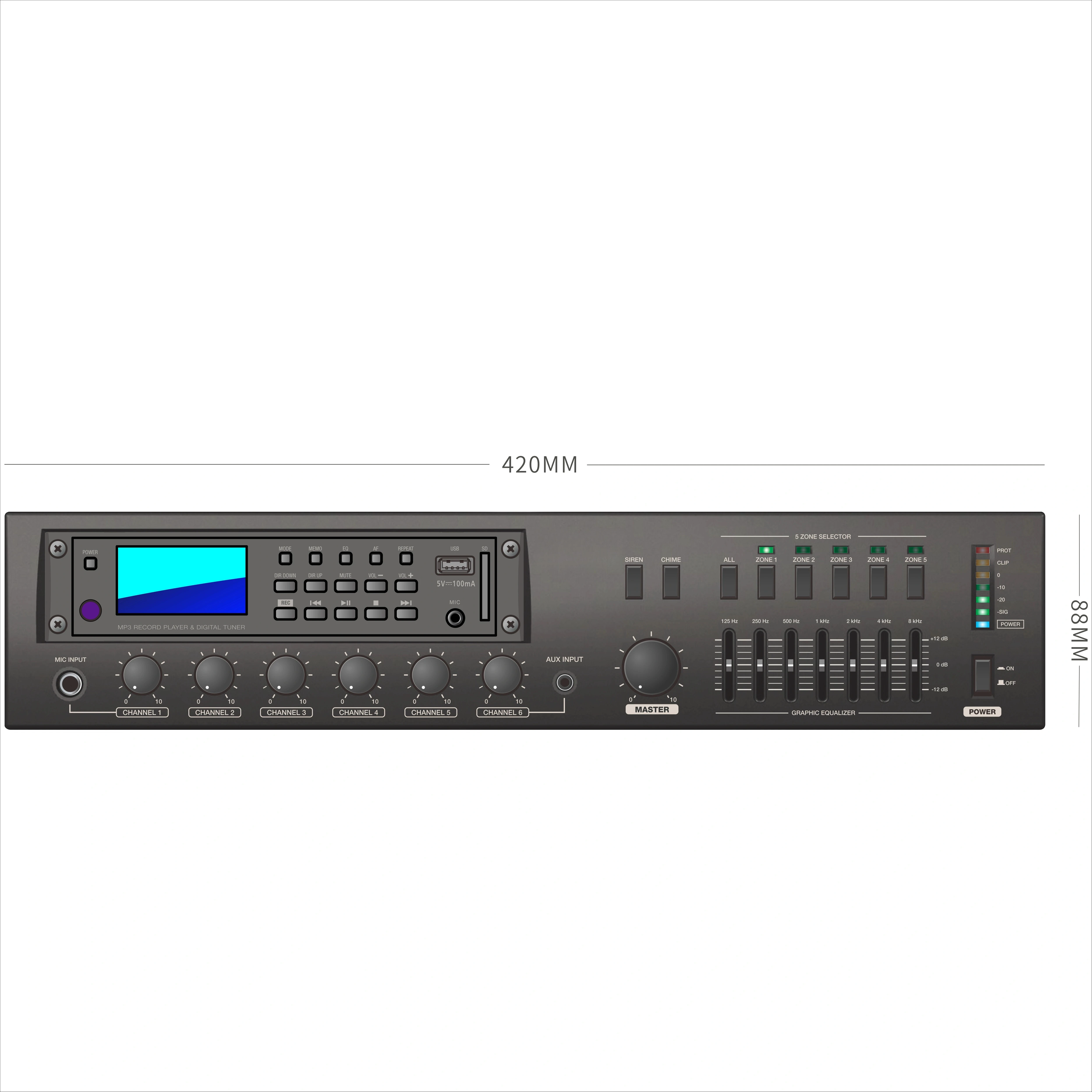 Hoogwaardige digitale eindvers - Audio Music Store recensie en prijs