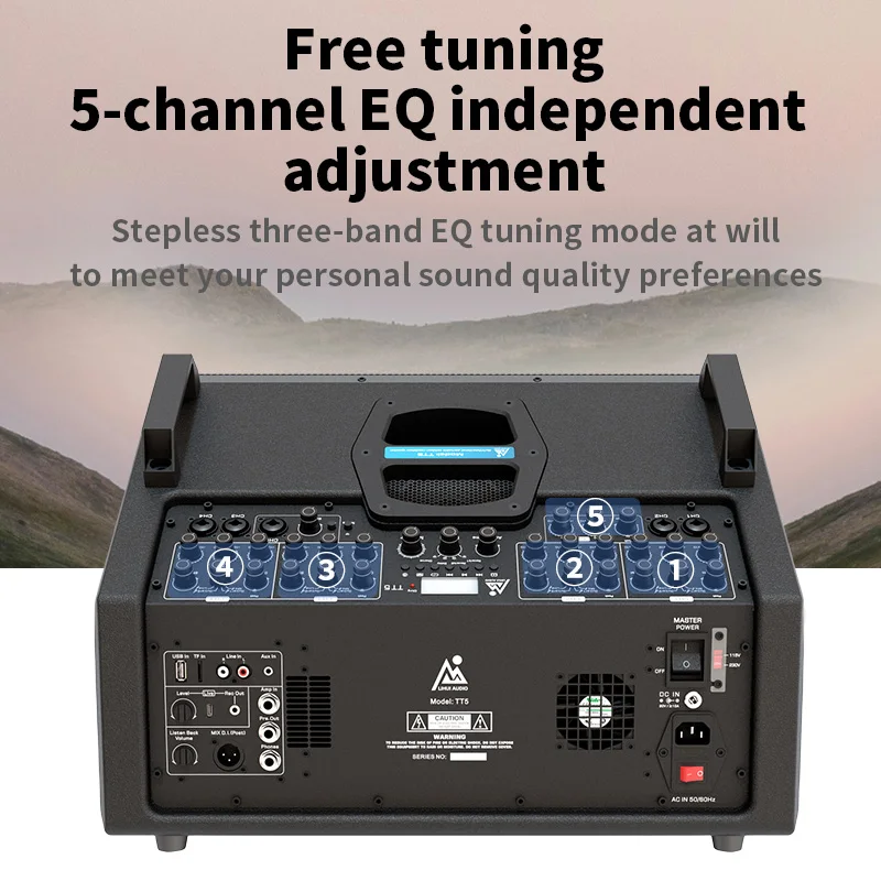 Lihui TT5 professionele actiev - Audio Music By recensie en prijs