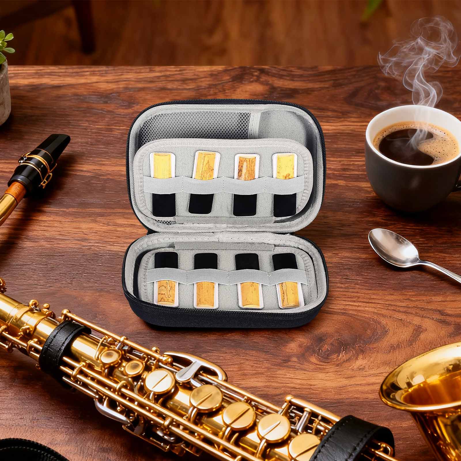 Muspor rietenkoffer compatibel - Saxophone Reed Pack recensie en prijs