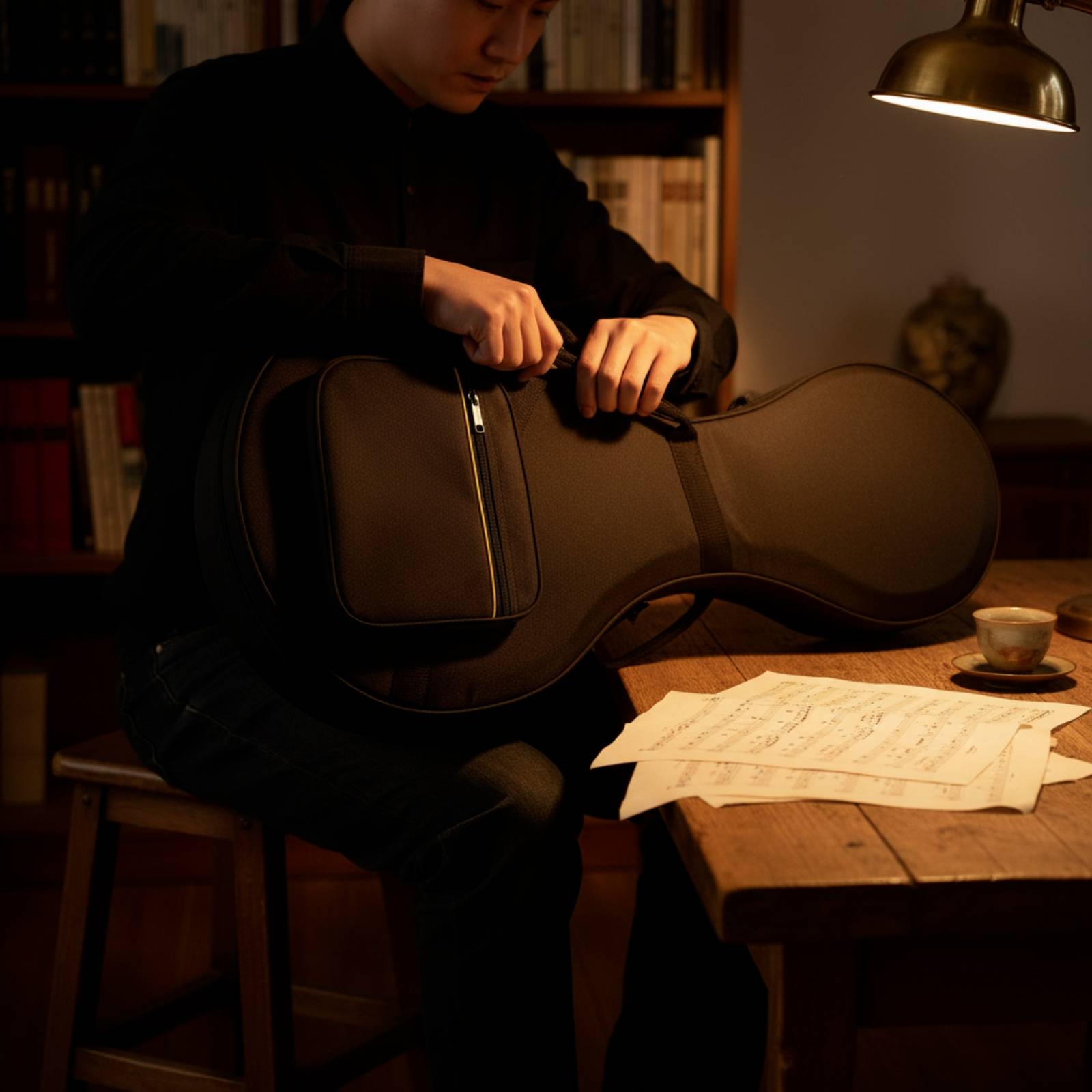 Zhongruan Case Stevige Zhongru - Case Guitar Gig Bag recensie en prijs