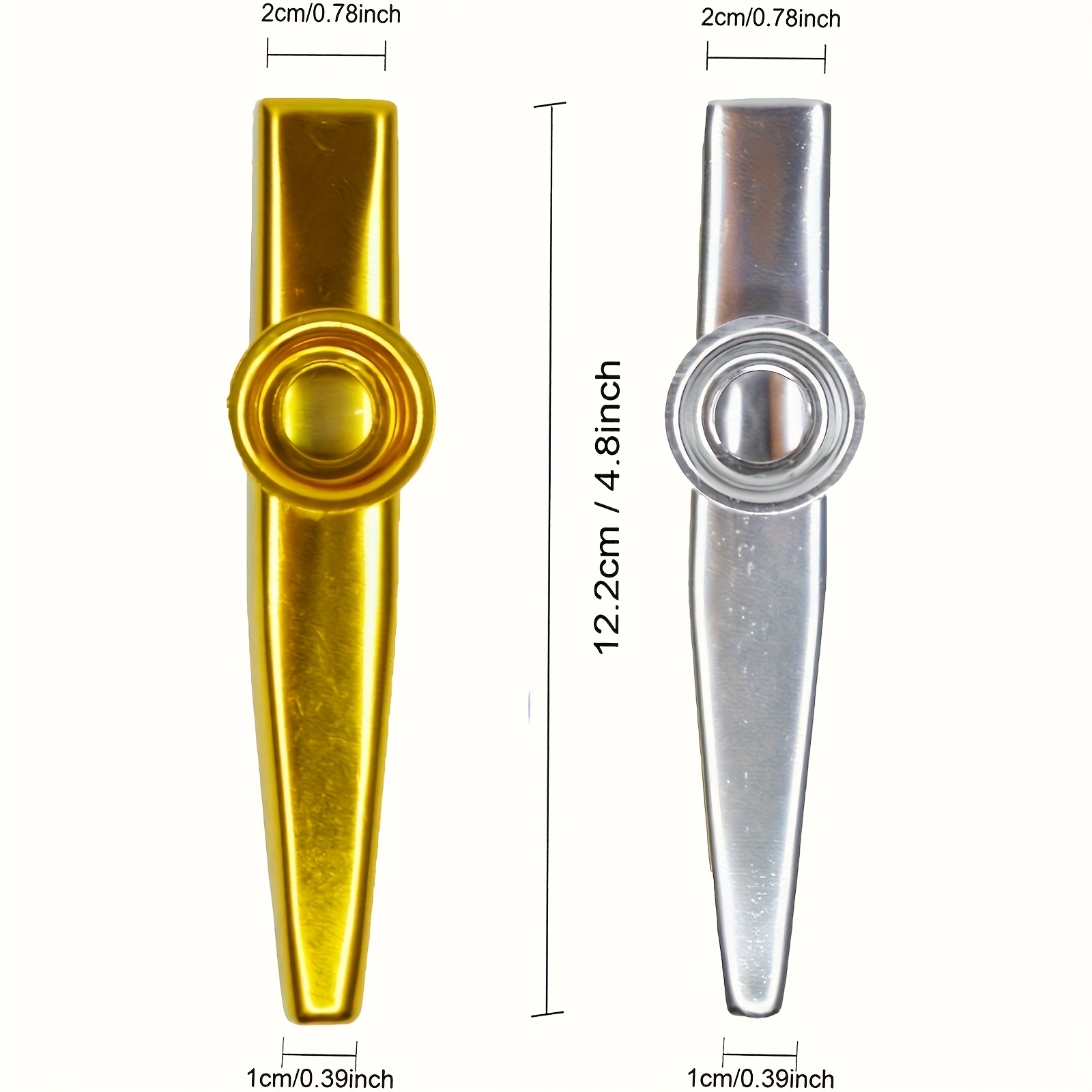 7 stks Metalen Kazoos Eenvoudi - Ukulele Beginner Kit recensie en prijs