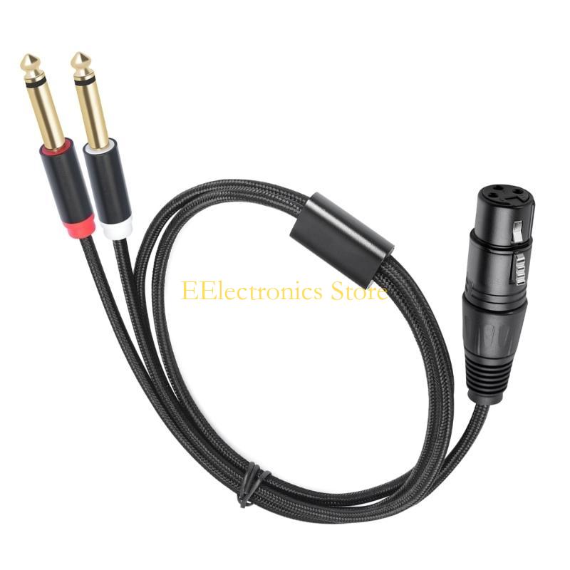 B03C Vrouwelijke 3Pin naar 6,3 - Audio And Music Splitter recensie en prijs