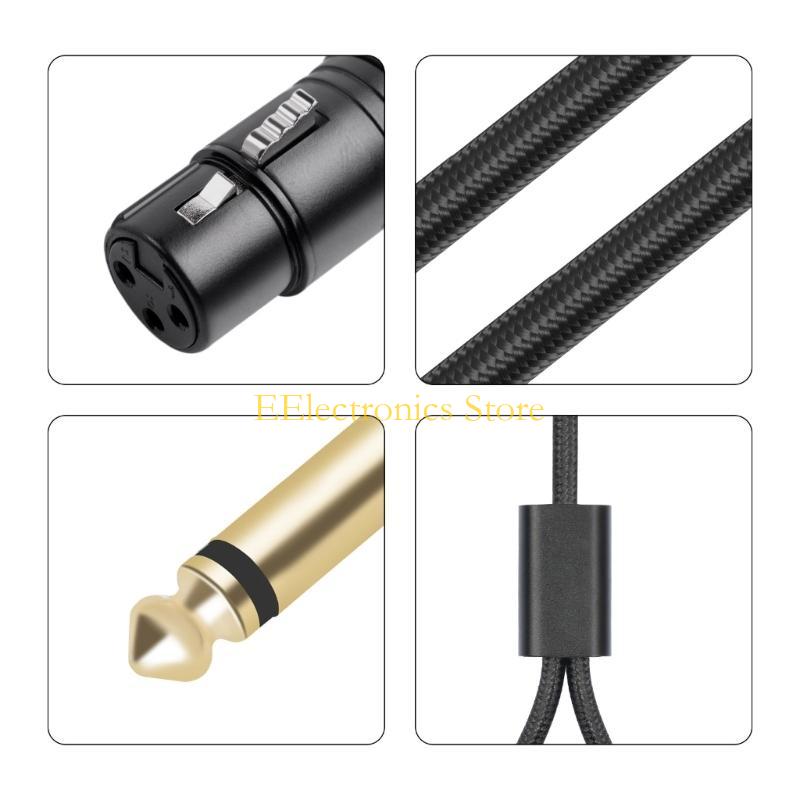 B03C Vrouwelijke 3Pin naar 6,3 - Audio And Music Splitter recensie en prijs