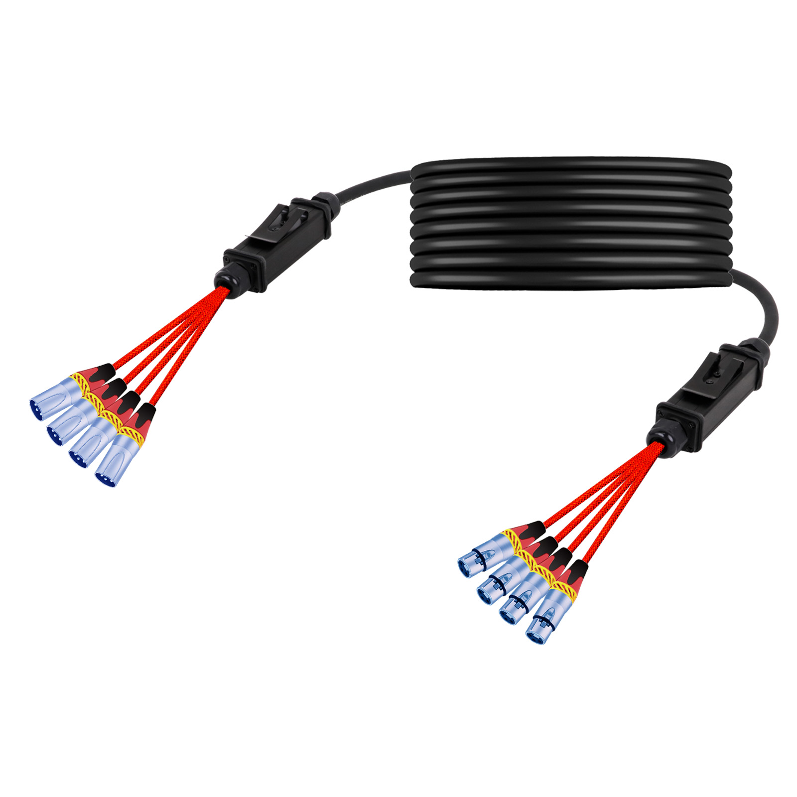 4-kanaals professionele multi- - Cable Xlr Balanced recensie en prijs