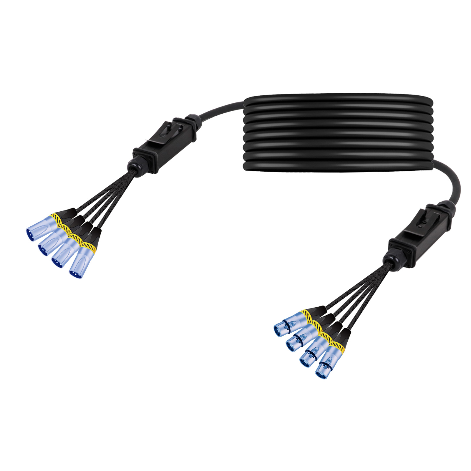 4-kanaals professionele multi- - Cable Xlr Balanced recensie en prijs