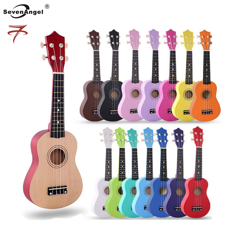 SevenAngel Ukelele 21 inch Kin - Ukulele Beginner Kit recensie en prijs