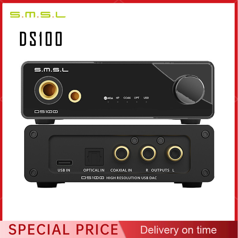 SMSL DS100 MQA MQA-CD Audio De - Portable Amplifier Mini recensie en prijs