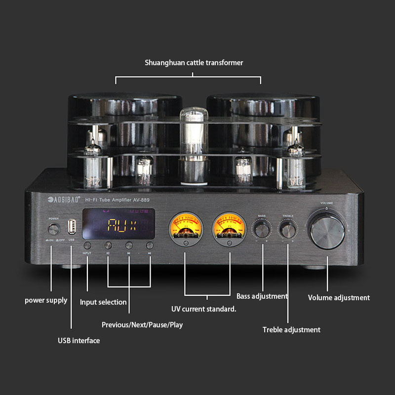【HOT】220V 200W*2 HiFi Draadloz - Audio Youtube Music Free recensie en prijs