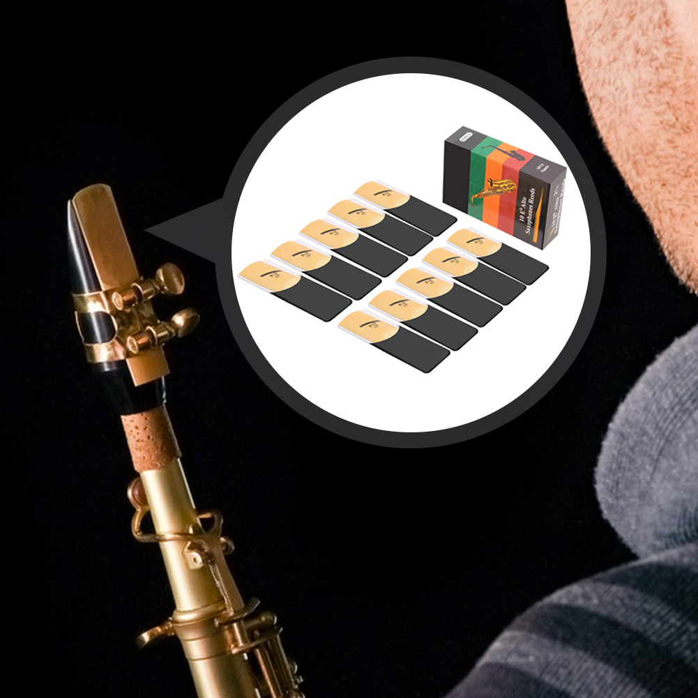 10 Pack Eb Altsaxofoon Rieten  - Saxophone Reed Pack recensie en prijs