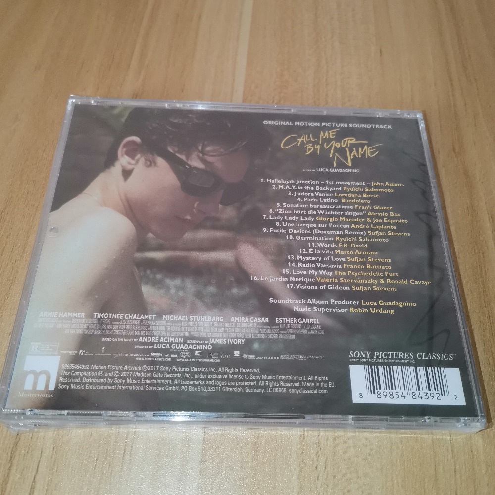 Call Me by Your Name Soundtrac - Audio Music By recensie en prijs