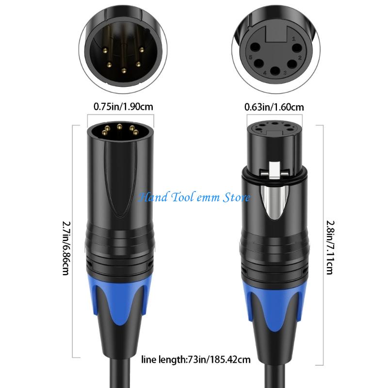 H37F 5Pin XLR Kabel Profession - Audio And Music Splitter recensie en prijs