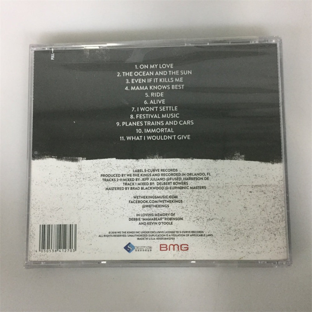 CD 'SIX' We The Kings Pop Rock - Audio Music King recensie en prijs