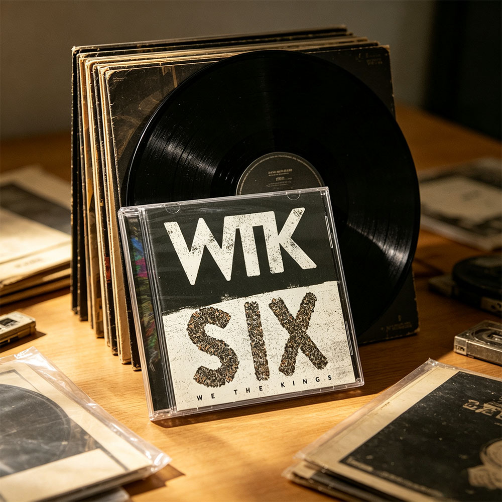 CD 'SIX' We The Kings Pop Rock - Audio Music King recensie en prijs