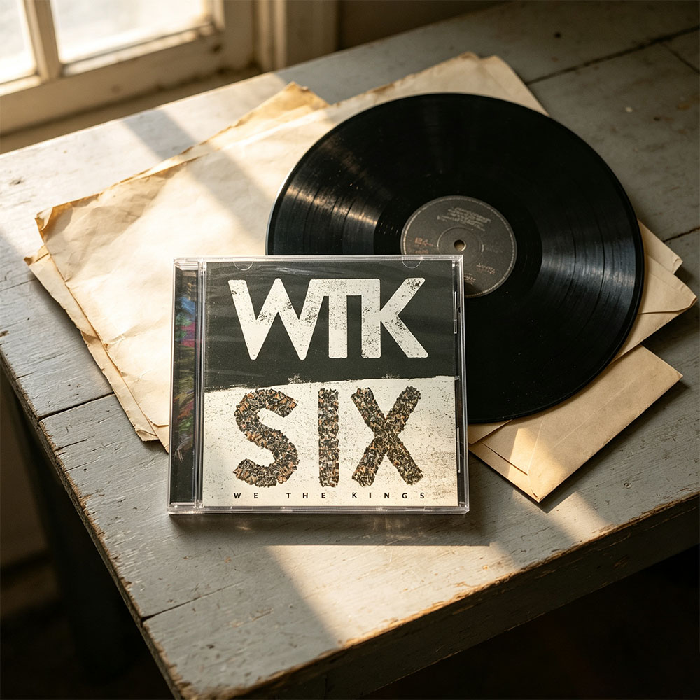 CD 'SIX' We The Kings Pop Rock - Audio Music King recensie en prijs