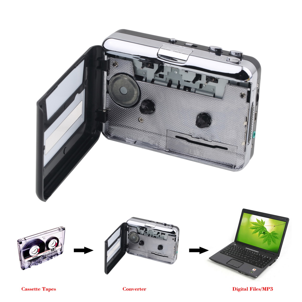 Tape naar pc Super USB-cassett - Audio Music Player Pc recensie en prijs
