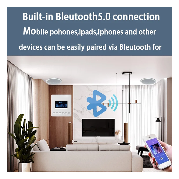 Mini Bluetooth Versterker Muur - Audio Music Store recensie en prijs