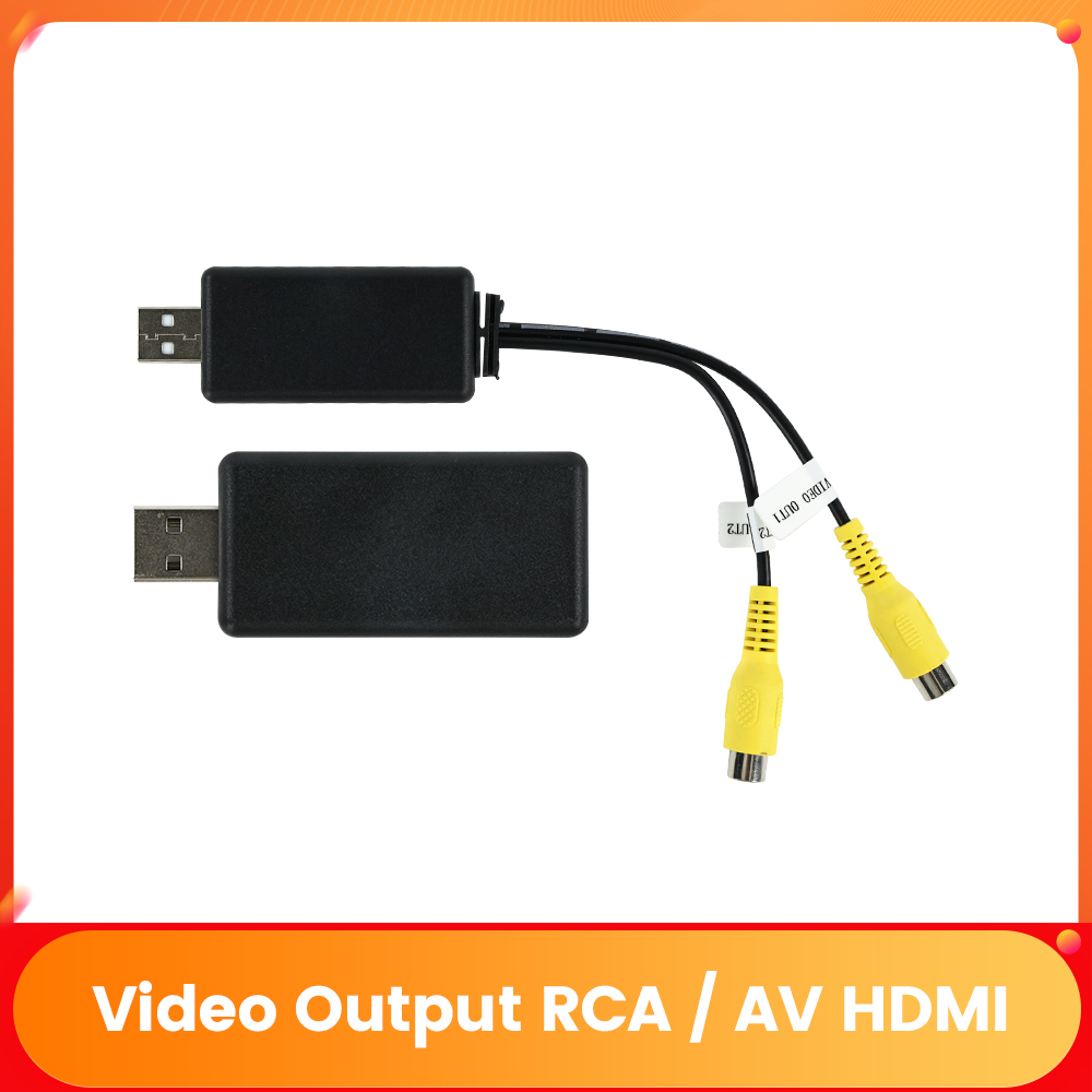 USB naar CVBS RCA video-uitgan - Audio Music Converter recensie en prijs