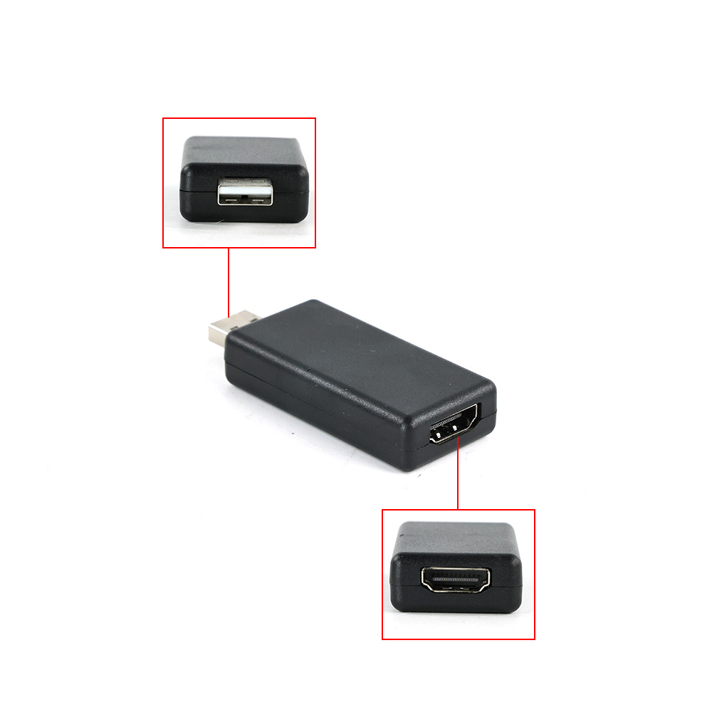 USB naar CVBS RCA video-uitgan - Audio Music Converter recensie en prijs