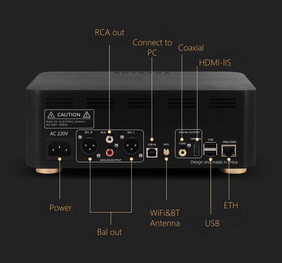 VOVOFOX-HiFi AP05S Lossless mu - Cable Xlr Balanced recensie en prijs