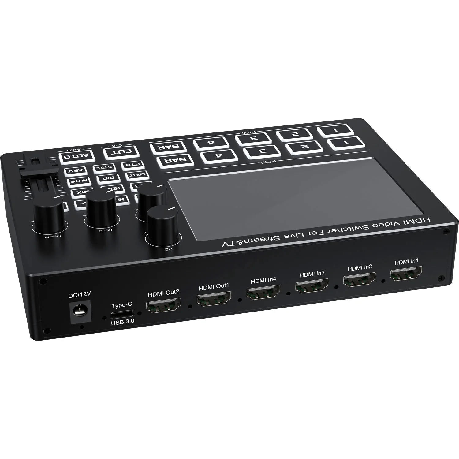 1080P 4-kanaals HDMI live stre - Audio Music Live recensie en prijs