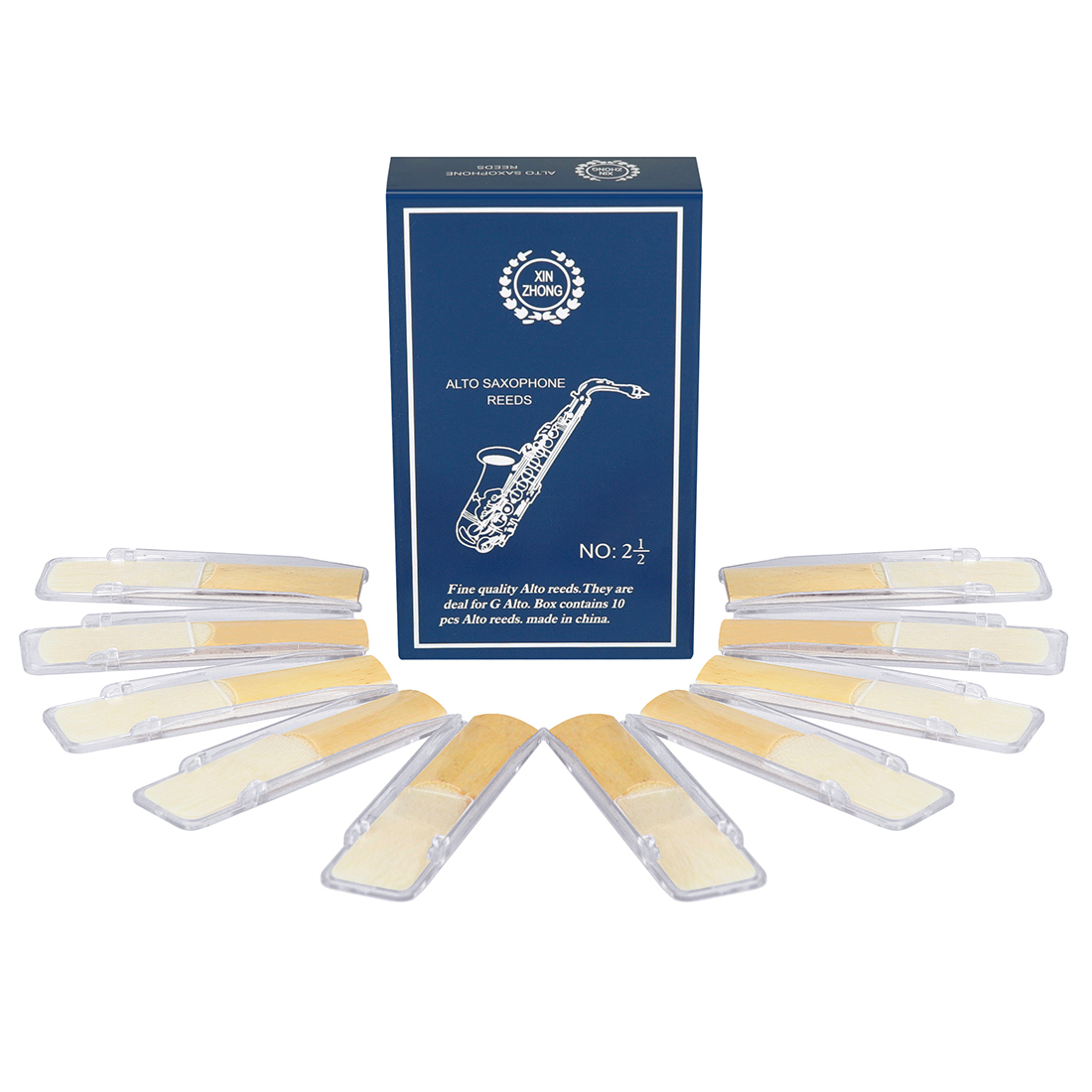 10 Stuks Altsaxofoon Rieten St - Saxophone Reed Pack recensie en prijs