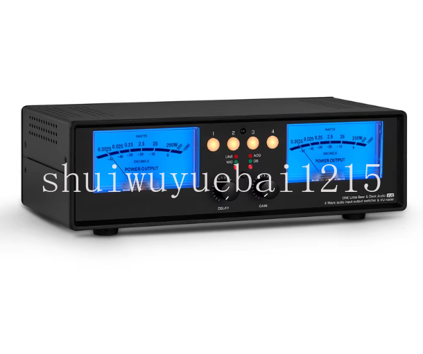 VU2 muziekniveaumeter Analoge  - Audio And Music Splitter recensie en prijs